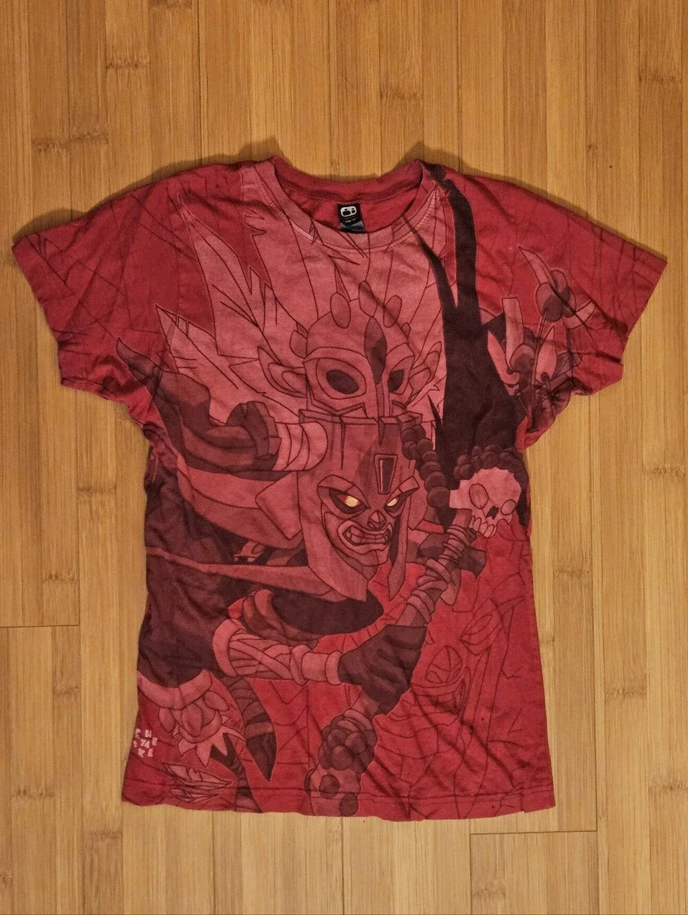 Red Blizzard Diablo IV Witch Doctor Graphic Tee Shirt